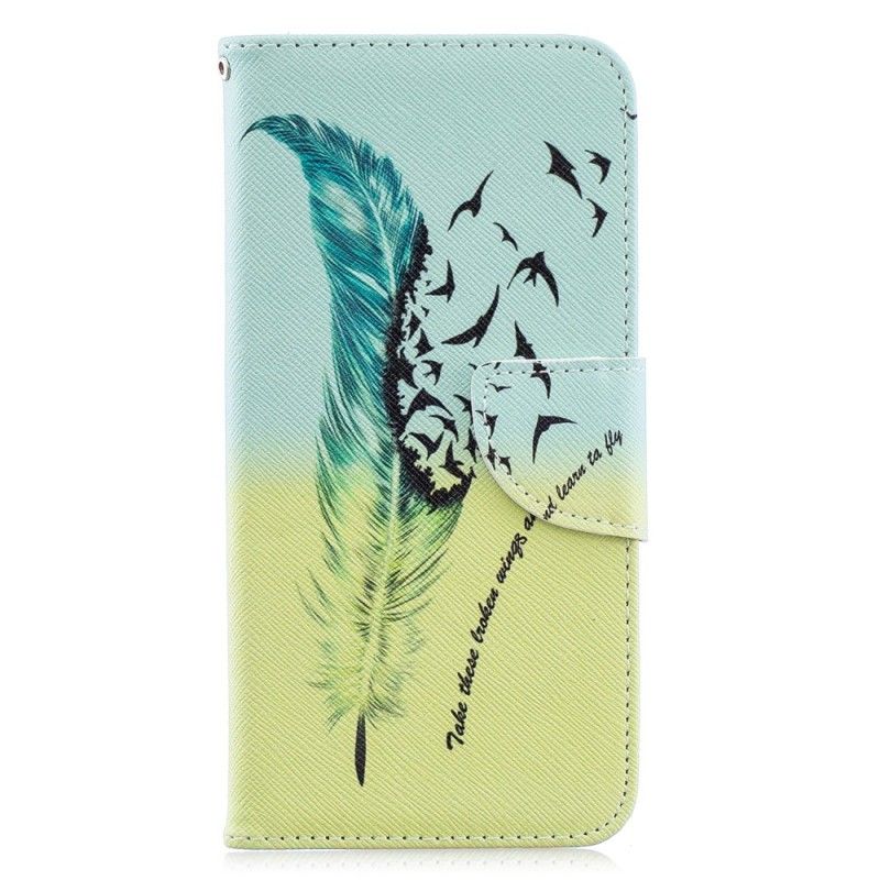 Flip Cover Huawei Y6 2019 Mobilcover Lær At Flyve