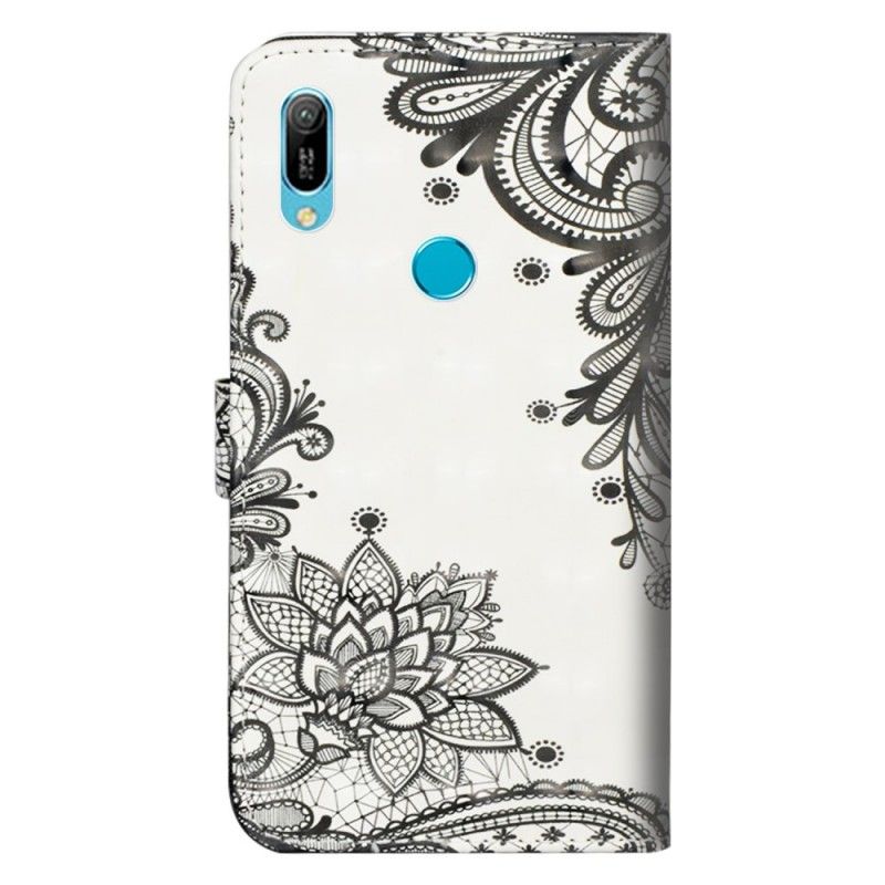 Flip Cover Læder Huawei Y6 2019 Chic Blonder