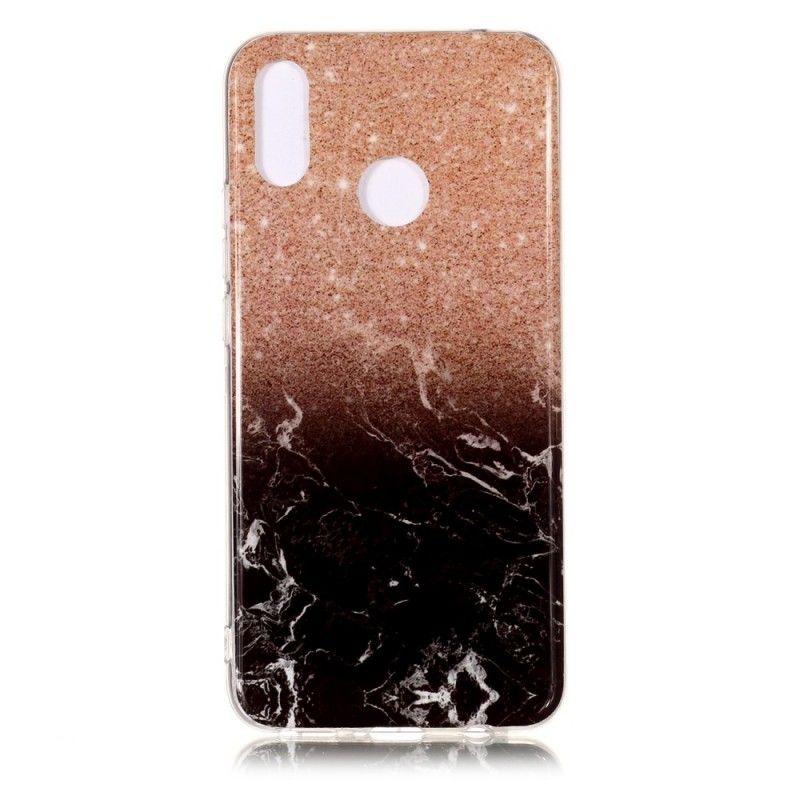 Cover for Huawei P Smart Plus Rose Gold Sjælden Marmor