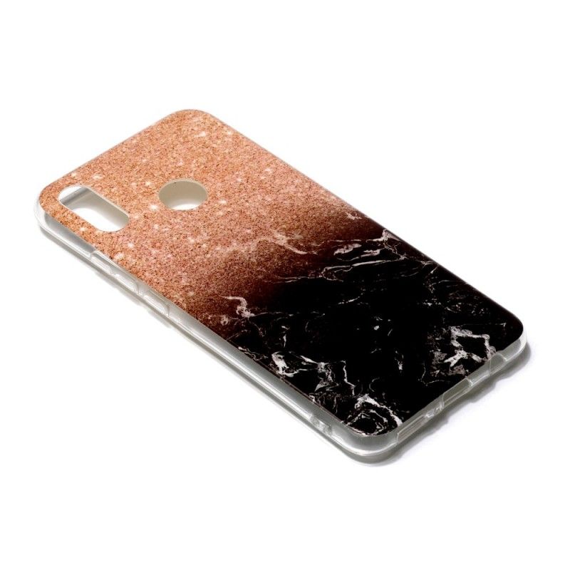 Cover for Huawei P Smart Plus Rose Gold Sjælden Marmor