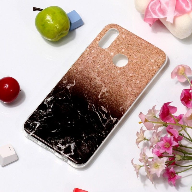 Cover for Huawei P Smart Plus Rose Gold Sjælden Marmor