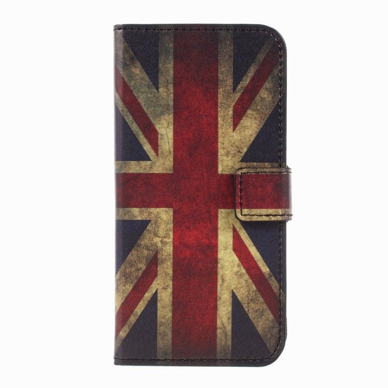 Flip Cover Læder Samsung Galaxy XCover 4S / 4 Englands Flag