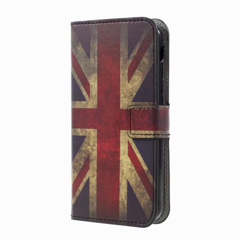 Flip Cover Læder Samsung Galaxy XCover 4S / 4 Englands Flag