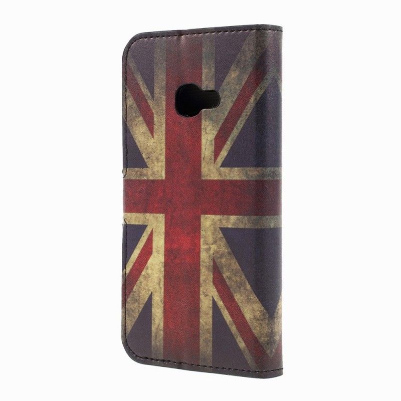 Flip Cover Læder Samsung Galaxy XCover 4S / 4 Englands Flag