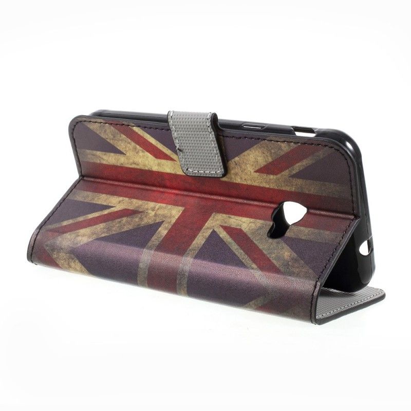 Flip Cover Læder Samsung Galaxy XCover 4S / 4 Englands Flag