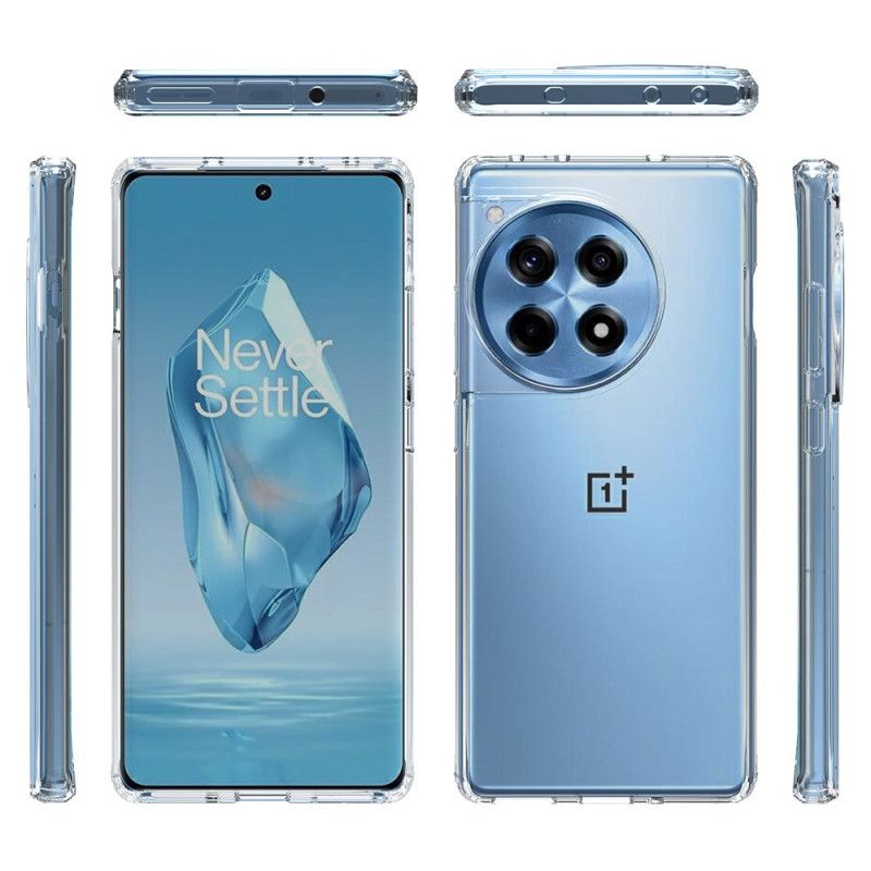 Cover Til Oneplus 12r Transparent Anti-gulning