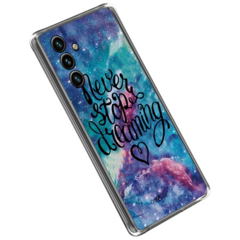 Cover Samsung Galaxy A14 / A14 5G Stop Aldrig Med At Drømme