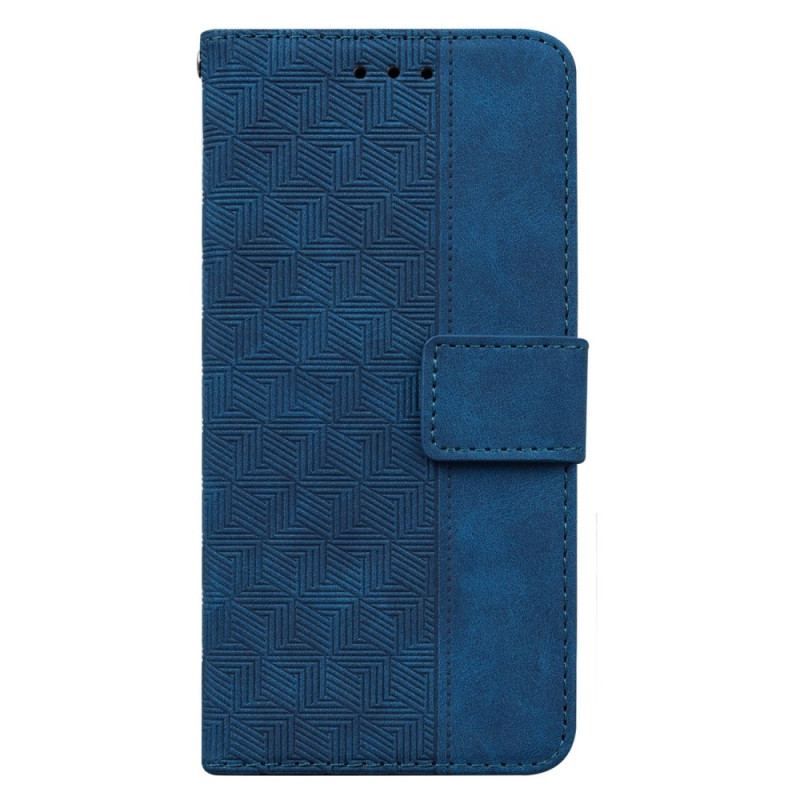 Flip Cover Samsung Galaxy A14 / A14 5G Med Snor Strappy Mønster