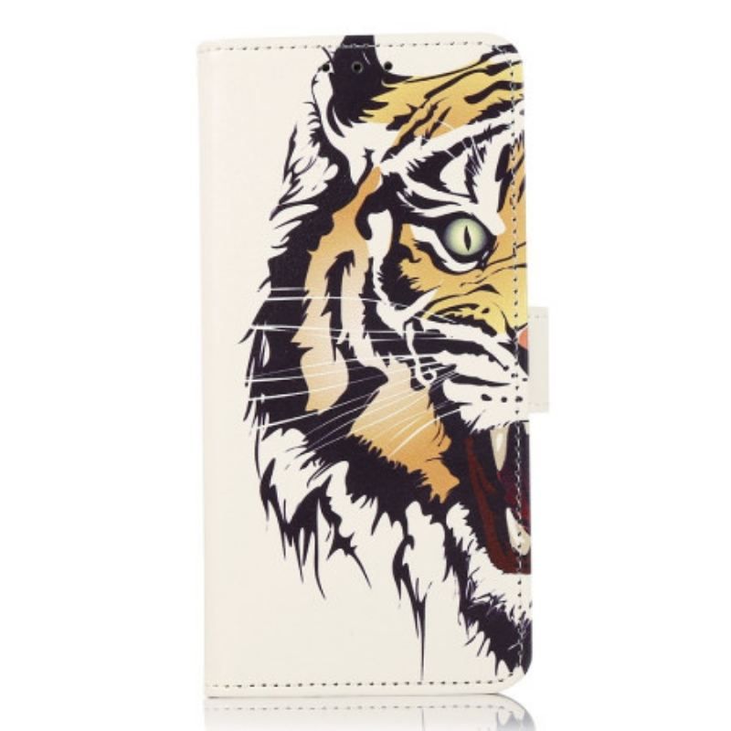 Flip Cover Samsung Galaxy A14 / A14 5G Vild Tiger