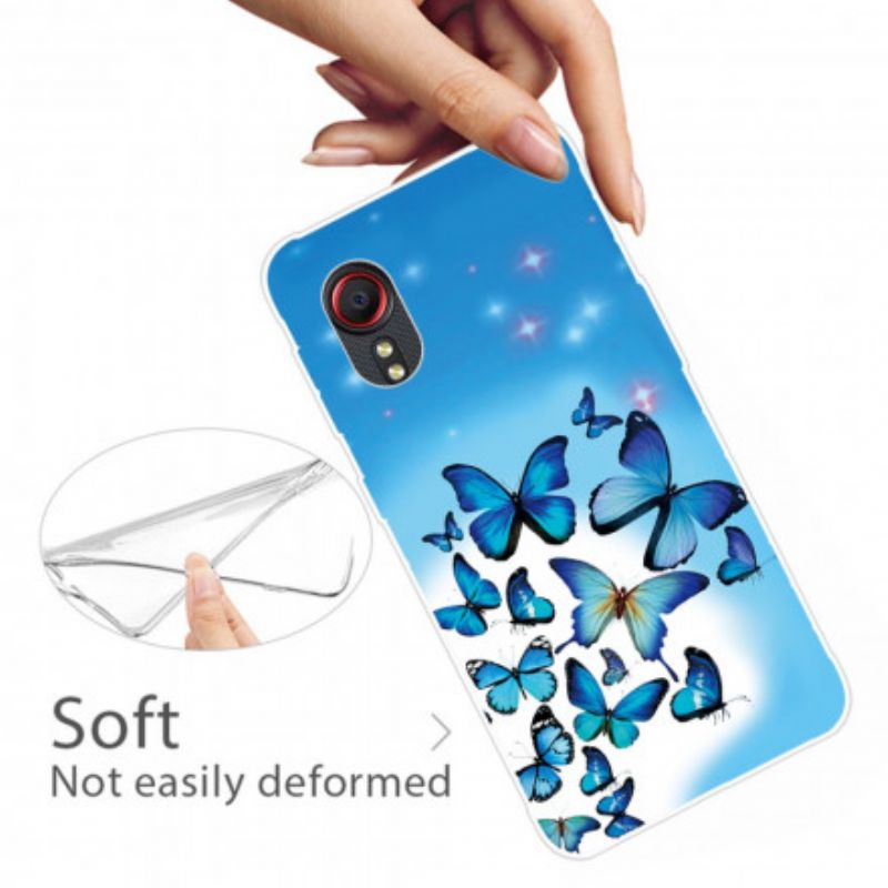 Cover Samsung Galaxy Xcover 5 Telefon Etui Sommerfugle Sommerfugle