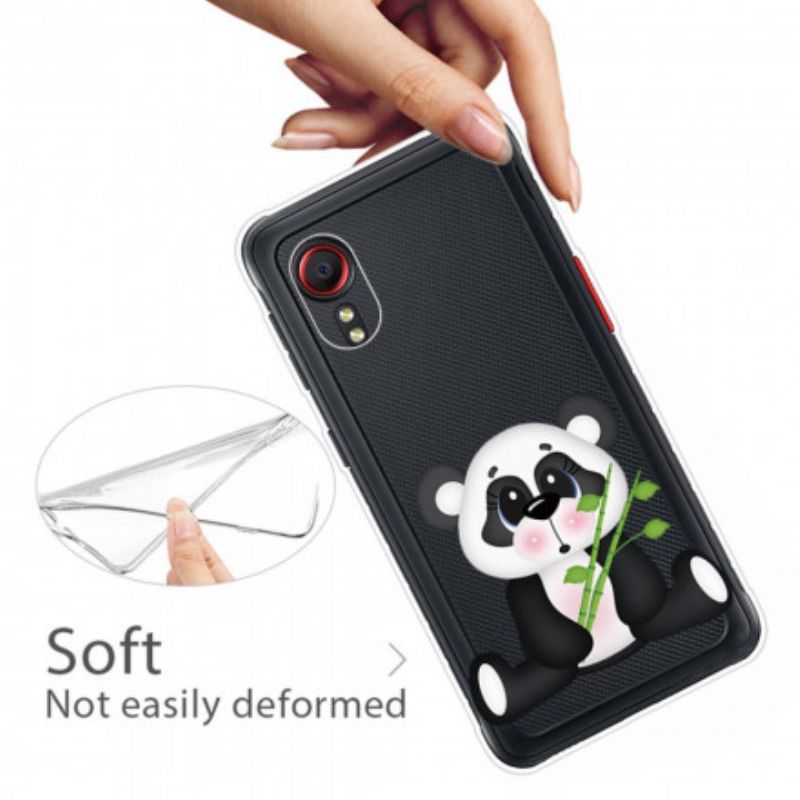 Cover Samsung Galaxy Xcover 5 Transparent Sad Panda