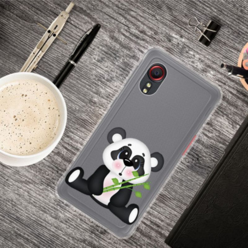 Cover Samsung Galaxy Xcover 5 Transparent Sad Panda