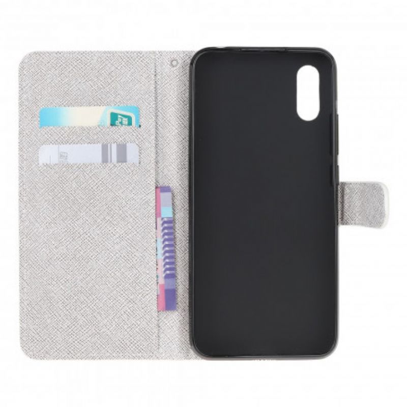 Flip Cover Samsung Galaxy Xcover 5 Diamond Strappy Sommerfugle