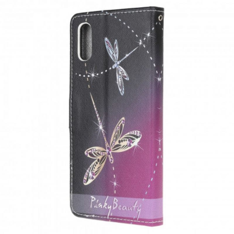 Flip Cover Samsung Galaxy Xcover 5 Strappy Dragonflies