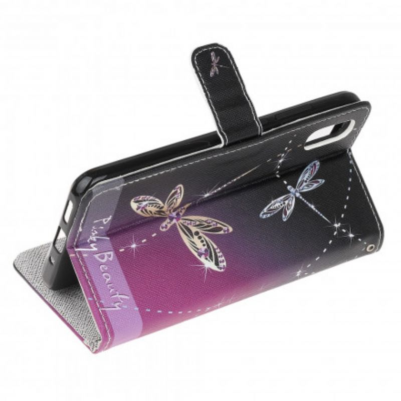 Flip Cover Samsung Galaxy Xcover 5 Strappy Dragonflies