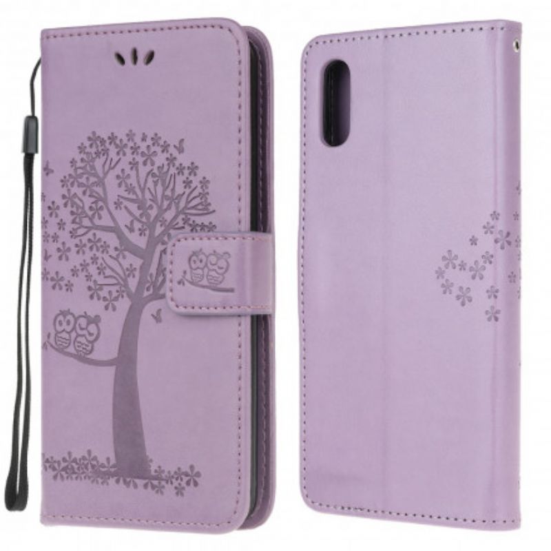 Flip Cover Samsung Galaxy Xcover 5 Stringtræ Og Ugler