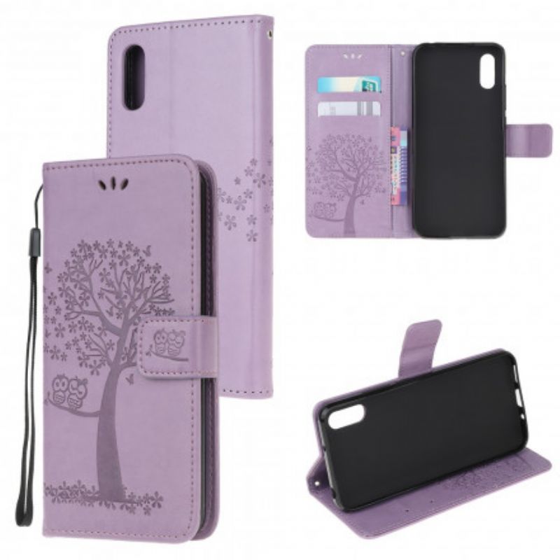 Flip Cover Samsung Galaxy Xcover 5 Stringtræ Og Ugler