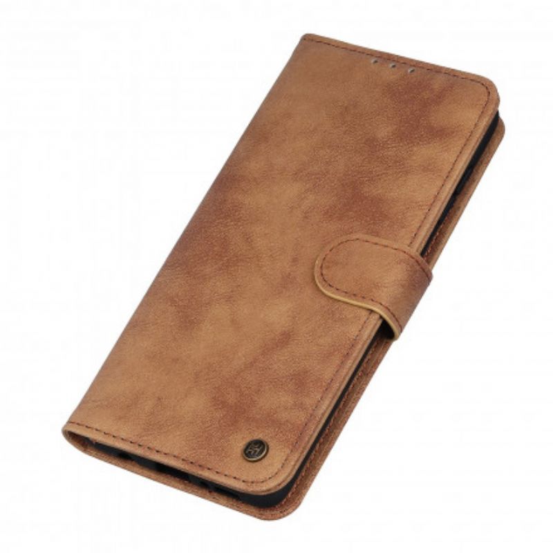 Flip Cover Samsung Galaxy Xcover 5 Style Læder Vintage Nitte