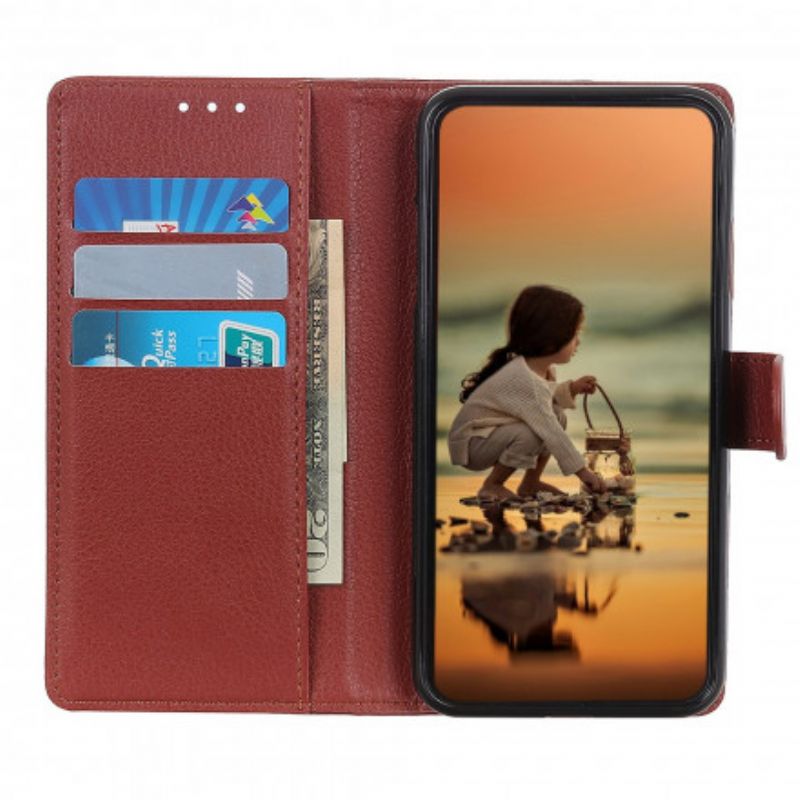 Flip Cover Samsung Galaxy Xcover 5 Traditionelt Imiteret Læder