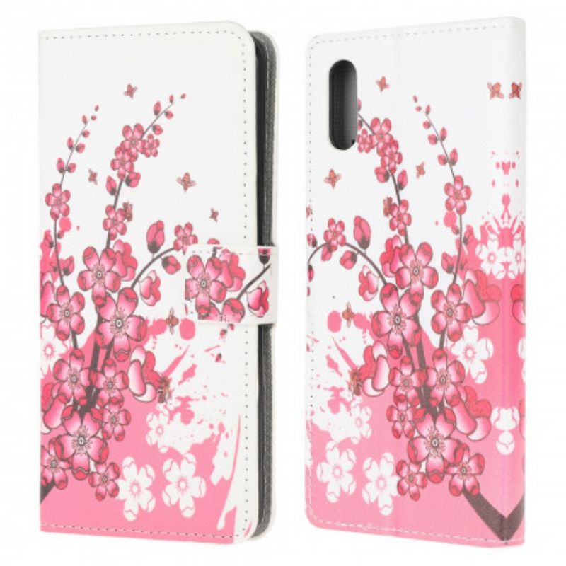 Flip Cover Samsung Galaxy Xcover 5 Tropiske Blomster