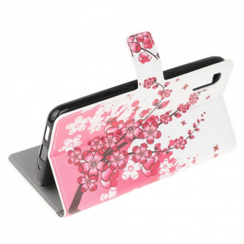 Flip Cover Samsung Galaxy Xcover 5 Tropiske Blomster