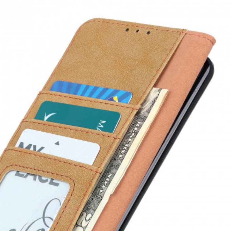 Flip Cover Til Samsung Galaxy Xcover 5 Kunstlæder Split Retro Khazneh