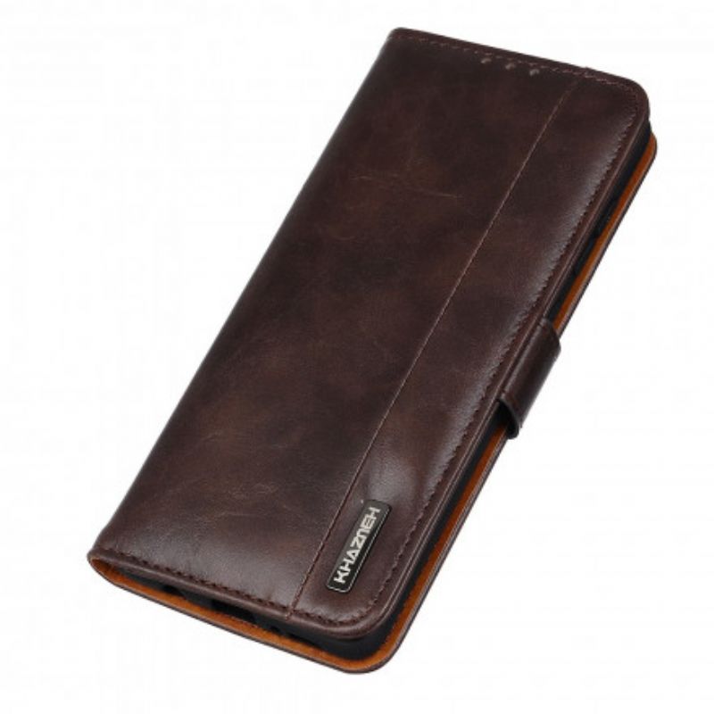 Læder Cover Samsung Galaxy Xcover 5 Telefon Etui Khazneh Elegance Læderstil