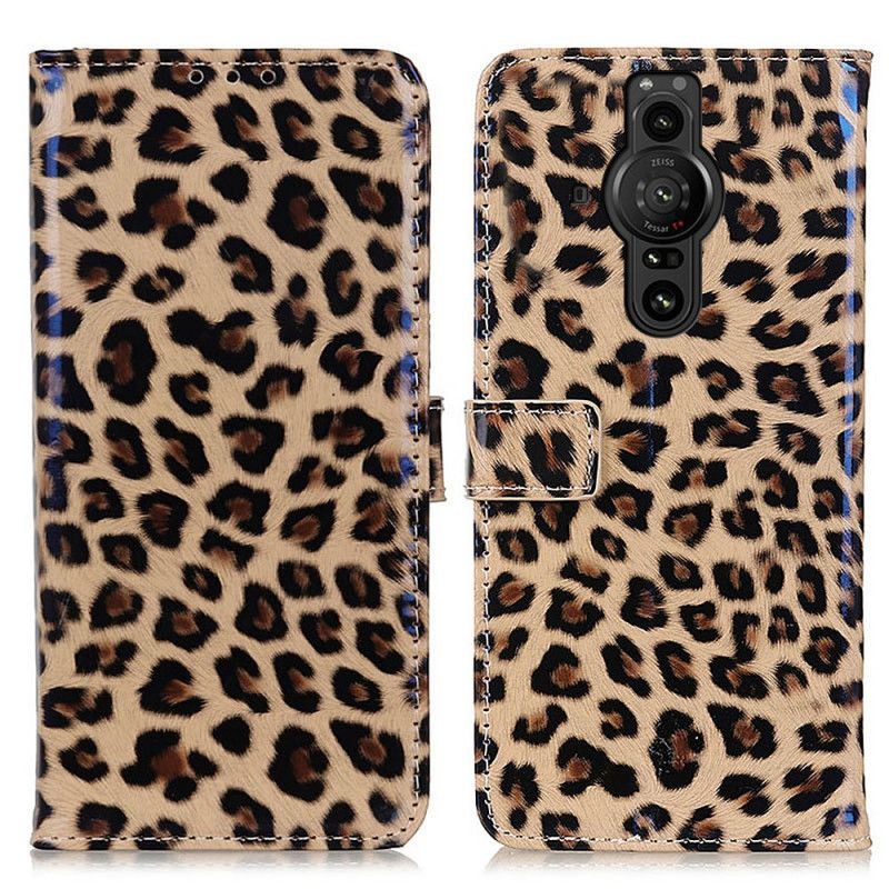 Flip Cover Sony Xperia Pro-i Leopard