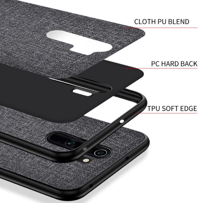 Cover for Xiaomi Redmi 9 Sort Hybridstofdesign