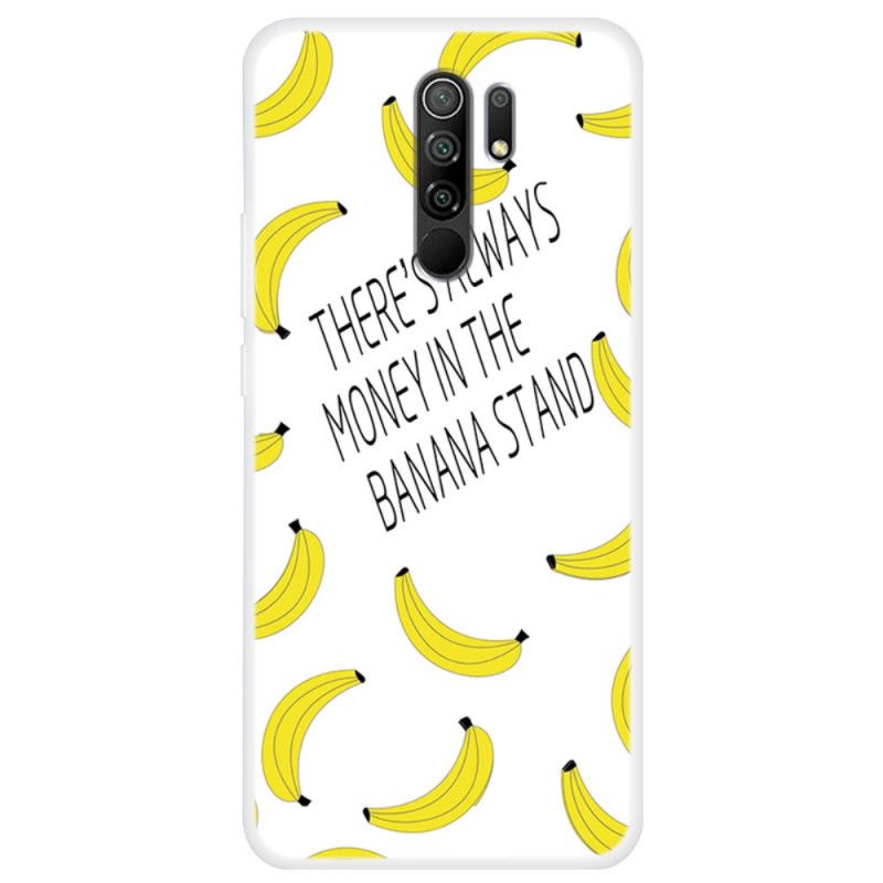 Cover Xiaomi Redmi 9 Gennemsigtige Bananpenge Beskyttelse