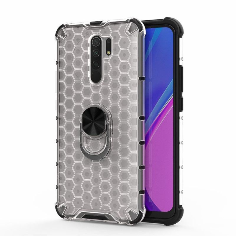 Cover Xiaomi Redmi 9 Sort Bikagestil Og Ringstil