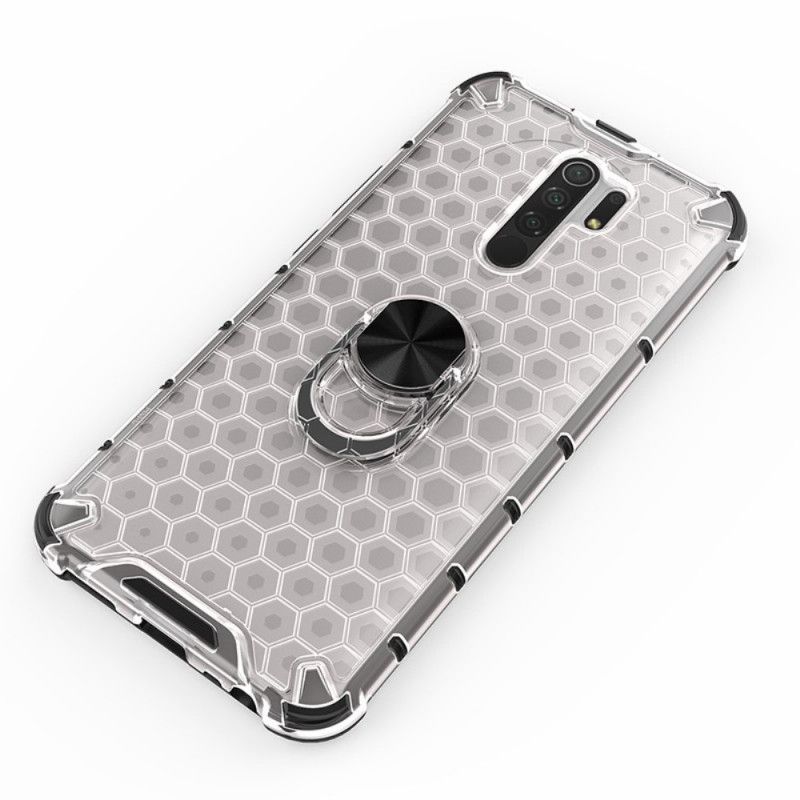 Cover Xiaomi Redmi 9 Sort Bikagestil Og Ringstil