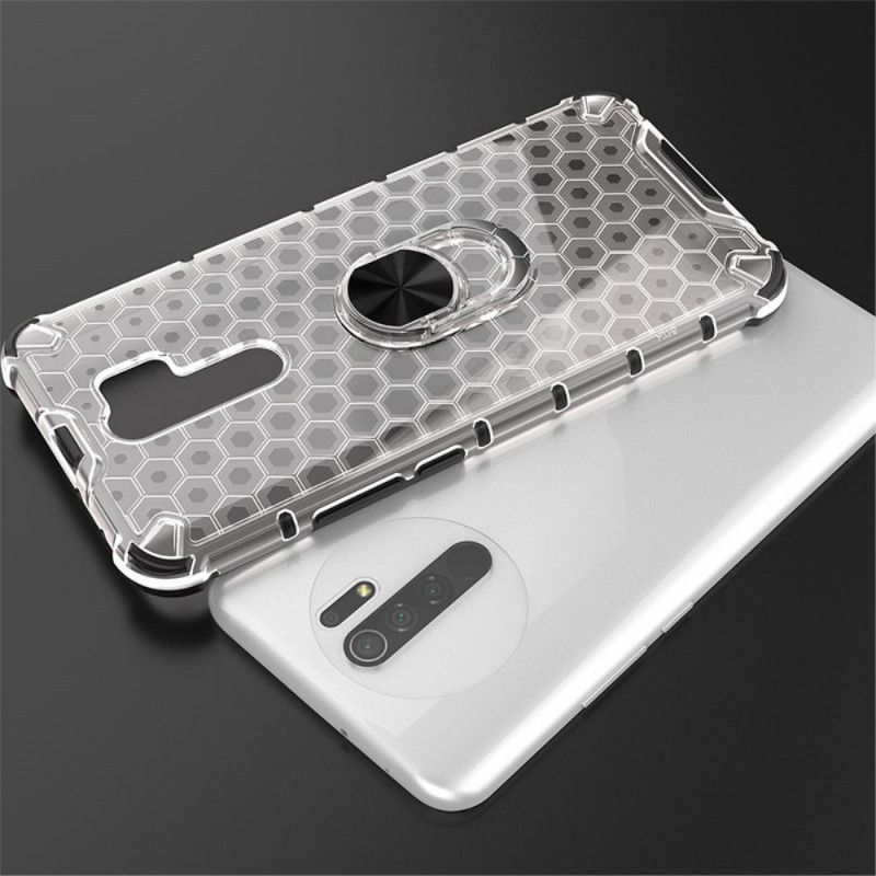 Cover Xiaomi Redmi 9 Sort Bikagestil Og Ringstil