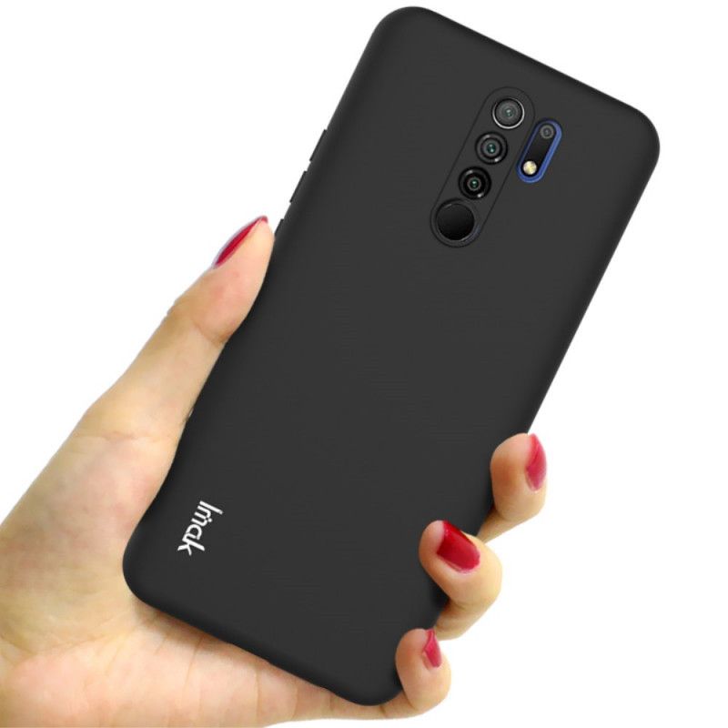 Cover Xiaomi Redmi 9 Sort Imak Uc-2-Serie Fældningsfarver