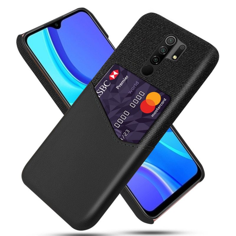 Cover Xiaomi Redmi 9 Sort Ksq Kortholder