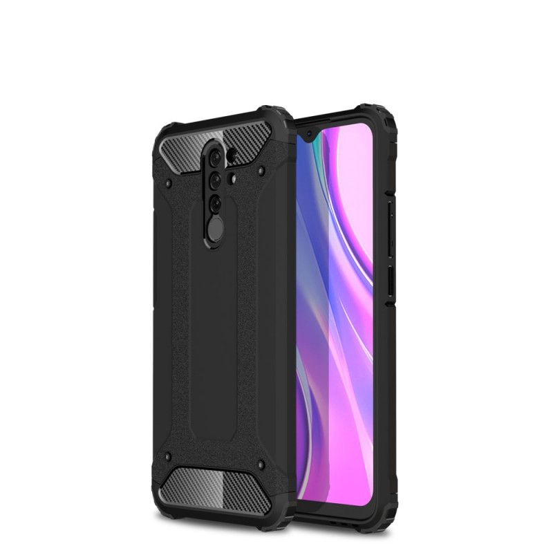 Cover Xiaomi Redmi 9 Sort Mobilcover Overlevende