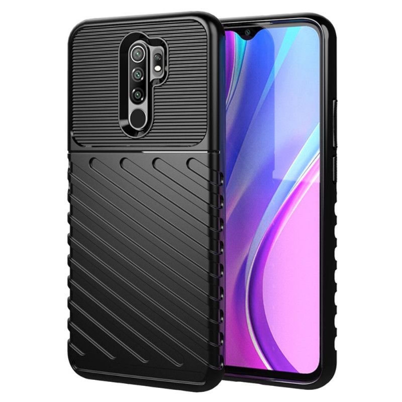 Cover Xiaomi Redmi 9 Sort Mobilcover Torden Serie