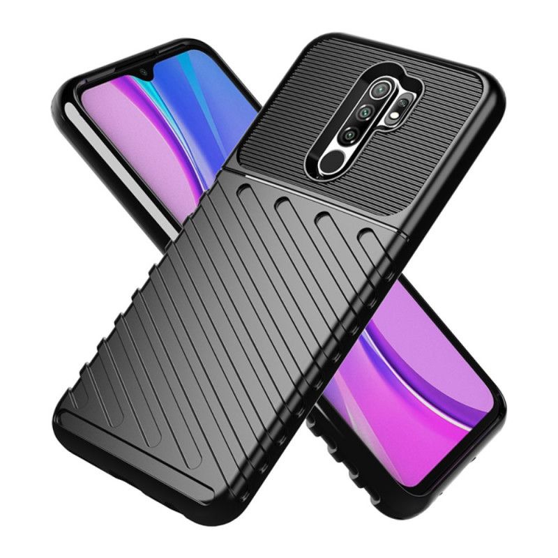 Cover Xiaomi Redmi 9 Sort Mobilcover Torden Serie