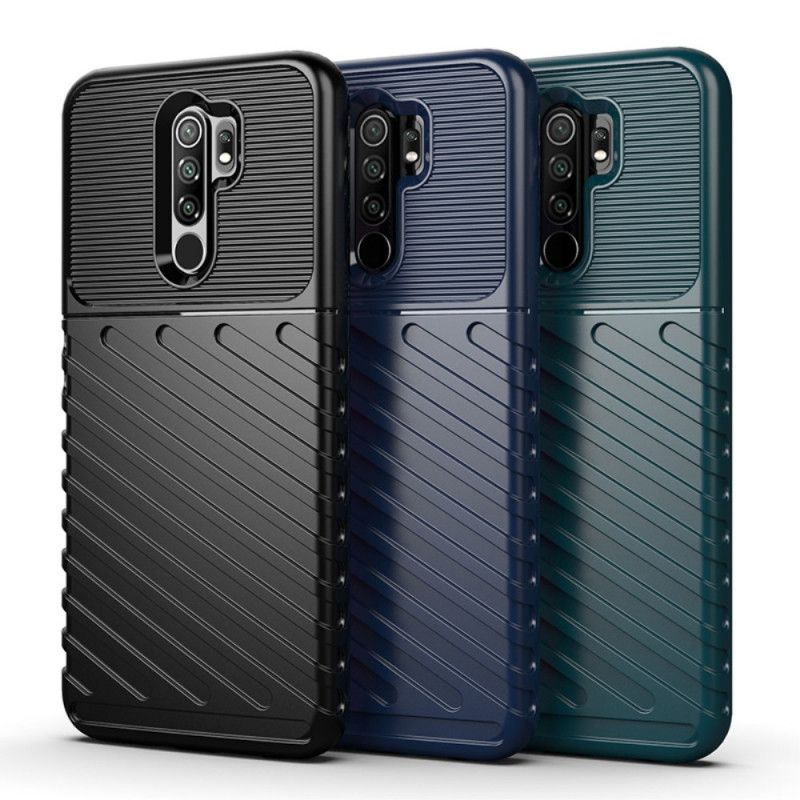 Cover Xiaomi Redmi 9 Sort Mobilcover Torden Serie