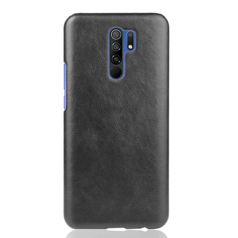 Cover Xiaomi Redmi 9 Sort Performance Lædereffekt