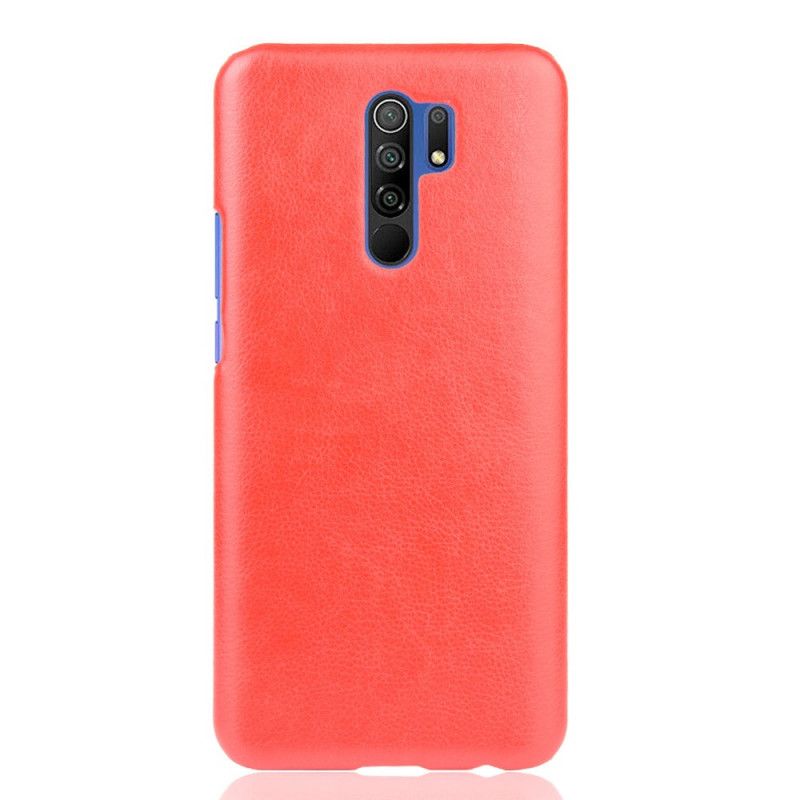 Cover Xiaomi Redmi 9 Sort Performance Lædereffekt