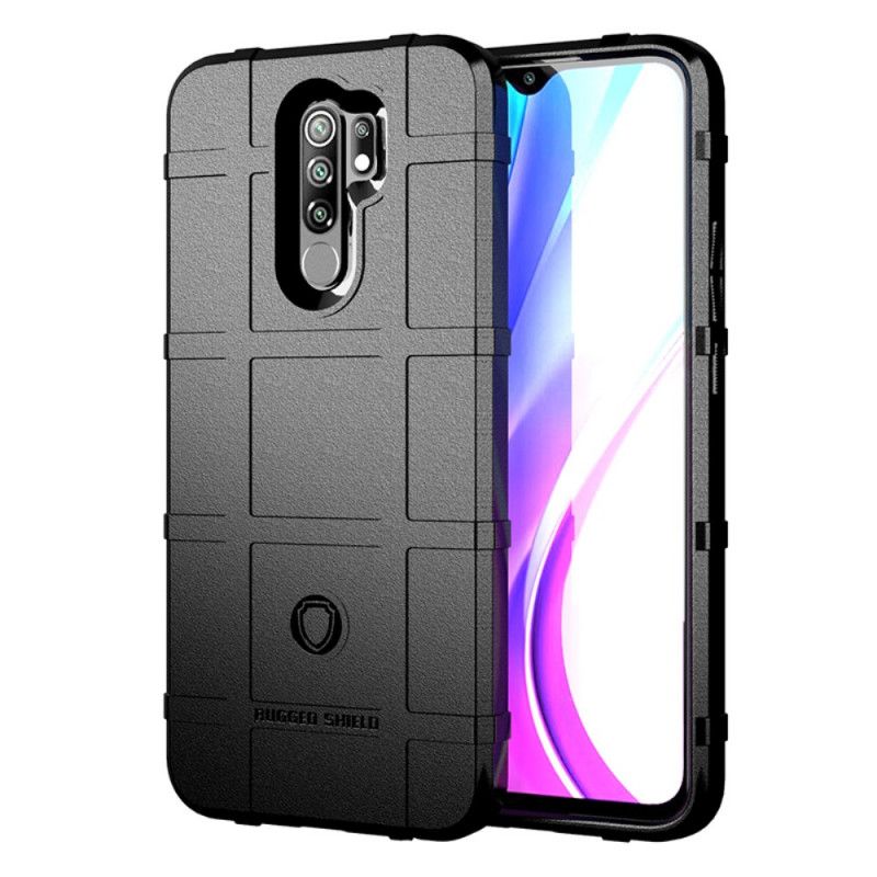 Cover Xiaomi Redmi 9 Sort Robust Skjold