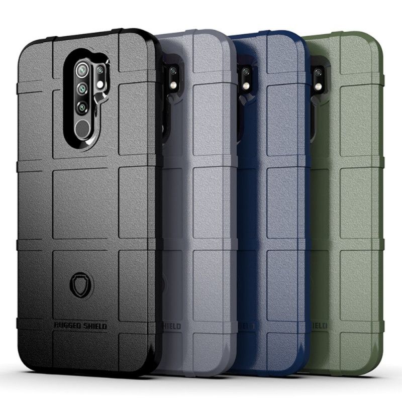 Cover Xiaomi Redmi 9 Sort Robust Skjold