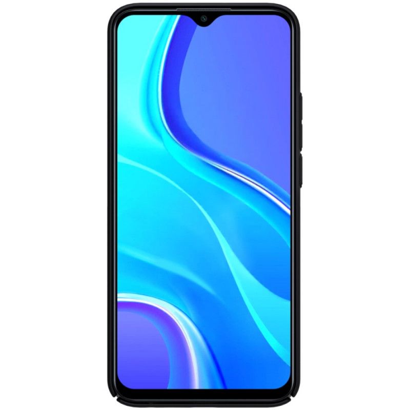 Cover Xiaomi Redmi 9 Sort Stiv Frostet Nillkin