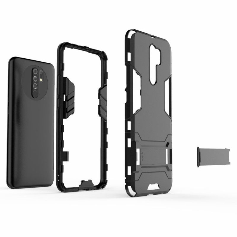 Cover Xiaomi Redmi 9 Sort Ultrabestandig Tunge