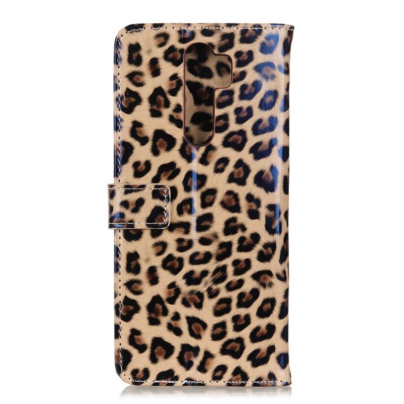 Flip Cover Læder Xiaomi Redmi 9 Leopard