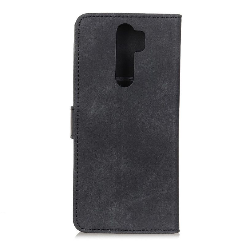 Flip Cover Xiaomi Redmi 9 Sort Mobilcover Vintage Khazneh-Matte Til Lædereffekt