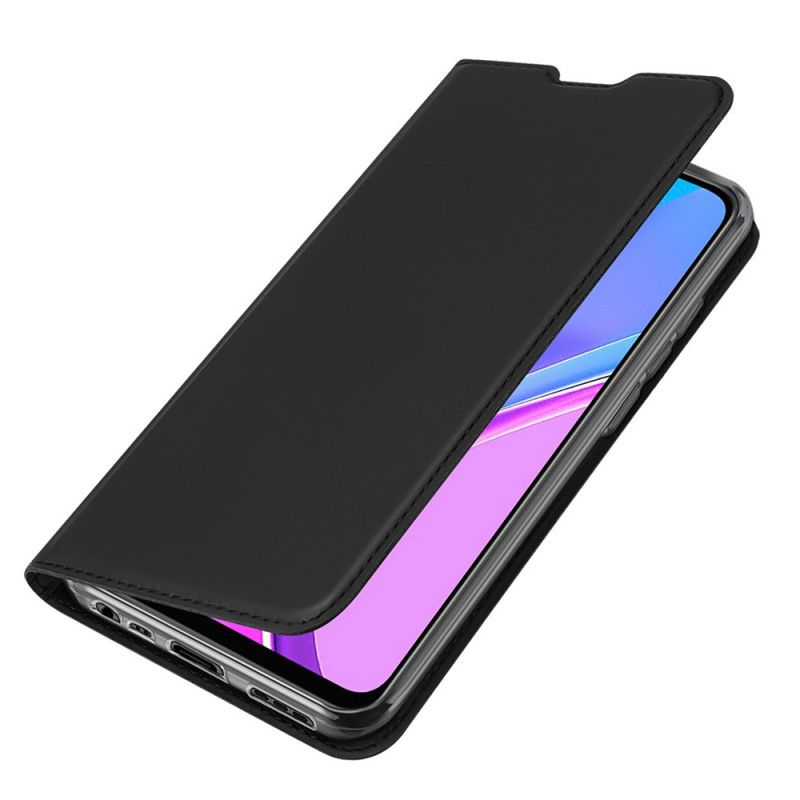 Læder Cover Xiaomi Redmi 9 Sort Pro Dux Ducis Hud Beskyttelse