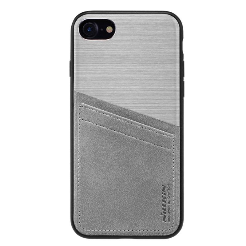 Cover for iPhone 7 / 8 / SE 2 Grå Luksus Nillkin Kortholder