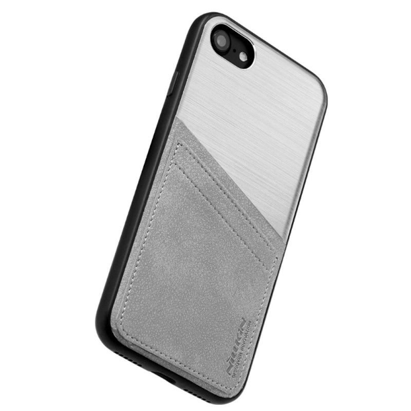 Cover for iPhone 7 / 8 / SE 2 Grå Luksus Nillkin Kortholder